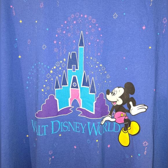 Walt Disney World T-Shirt w Mickey Mouse - OSFA 0018 - Picture 3 of 7